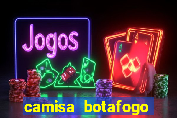 camisa botafogo plus size